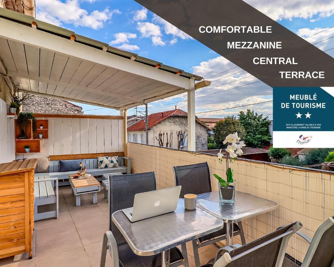 Appart Cosy Terrasse Gare De Nimes Apartment Ngoại thất bức ảnh